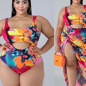 2 PIECE PLUS SIZE SWIMSUITS